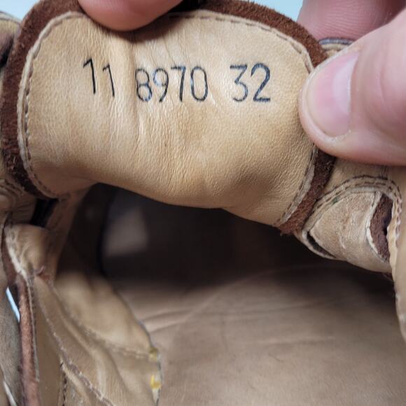 Kenneth Cole NYMens Sz 11 Brown Leather Open Fisherman Dress Shoes Sandals ITALY - Picture 10 of 10